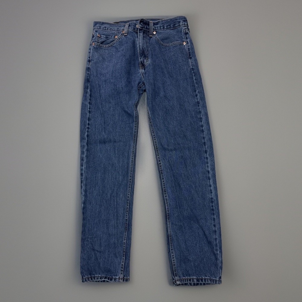 Levi Jeans 505 Size W32 L32. TWO PAIR! Straight Leg. Y2K Vintage. - Picture 6 of 14